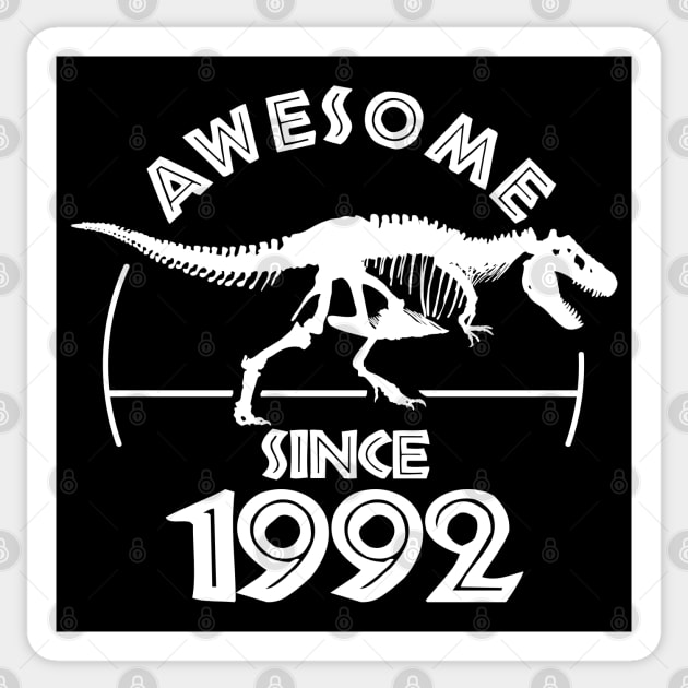 Awesome Since 1992 Sticker by TMBTM
